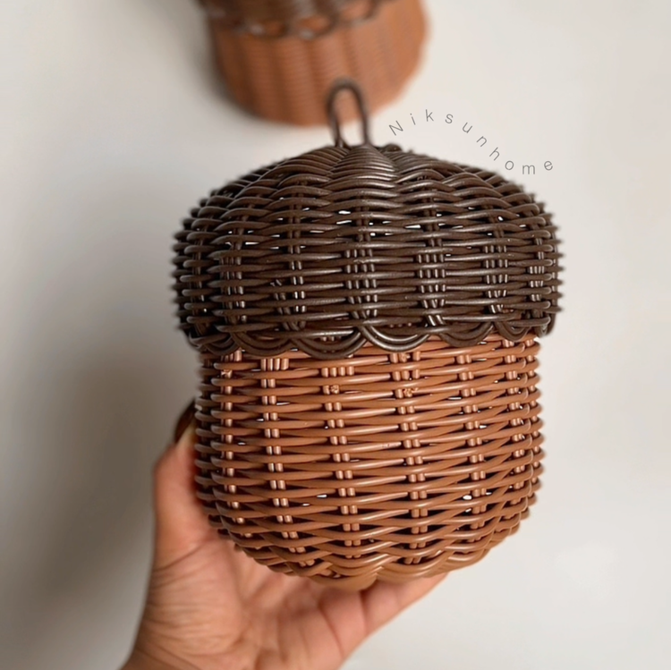 ست دو عددی بلوط حصیری
